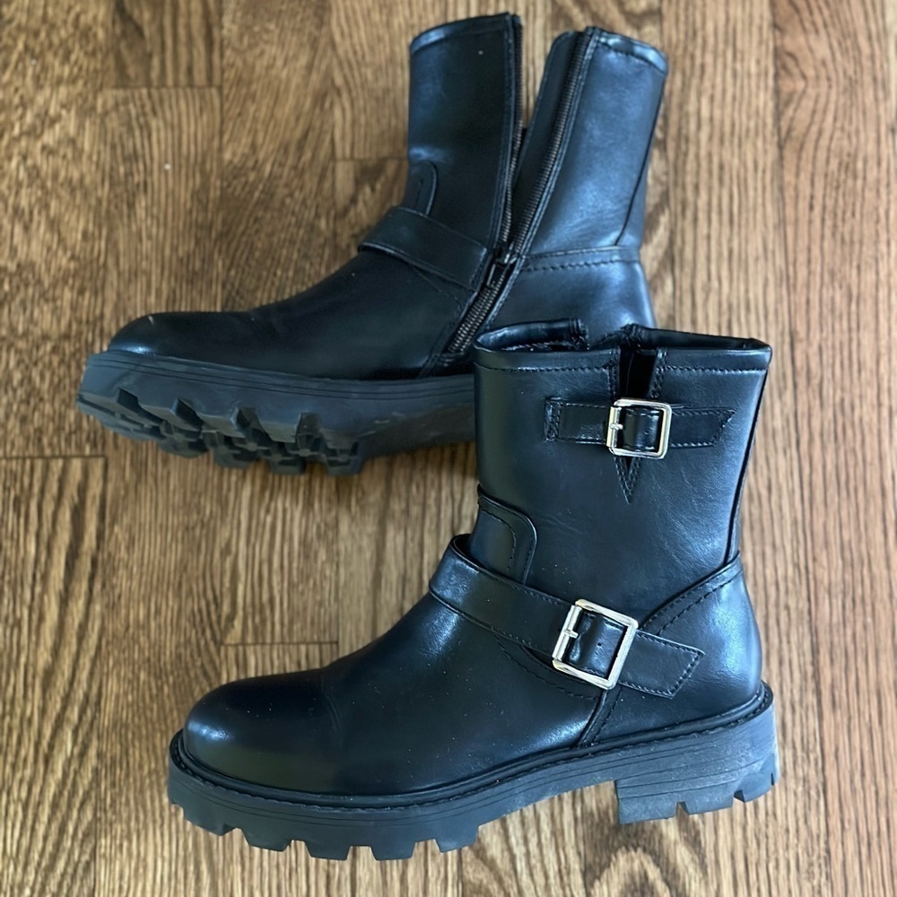 Madden Girl Fareway Paris Buckle Ankle Moto Boots - Picture 8 of 9